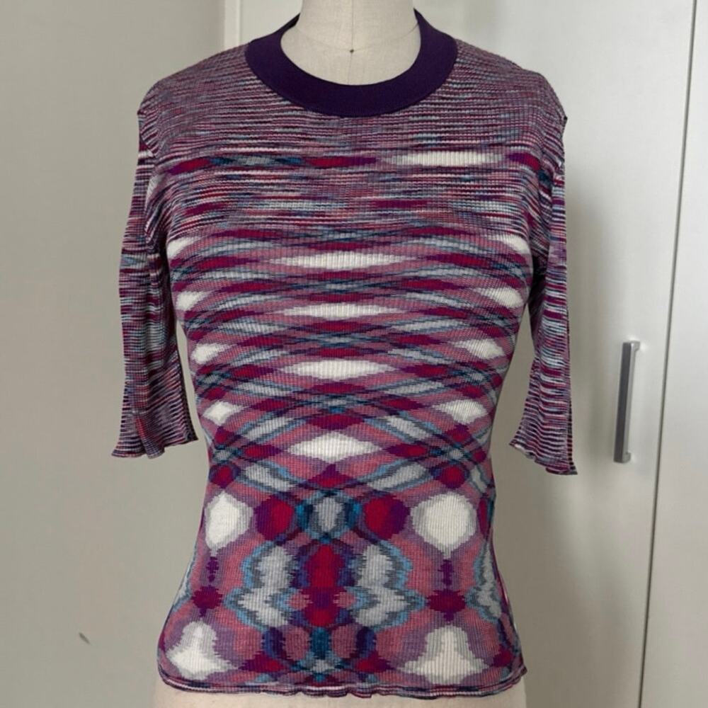 Missoni Silk Top SZ 42